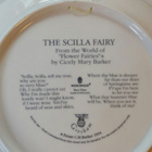 Kukkaiskeiju ' The Scilla Fairy,'seinälautanen! - pikkukuva 2