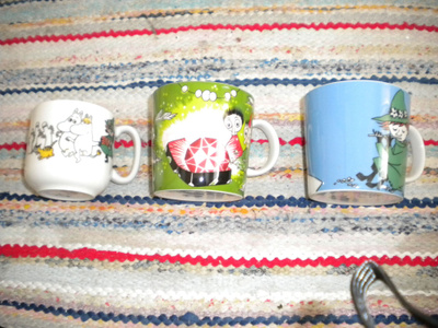 Muumimuki 5kpl / moomin mug 5pcs ARABIA