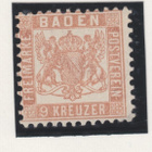 Saksa Reich Baden 1862 Mi 20B (*) - pikkukuva 1