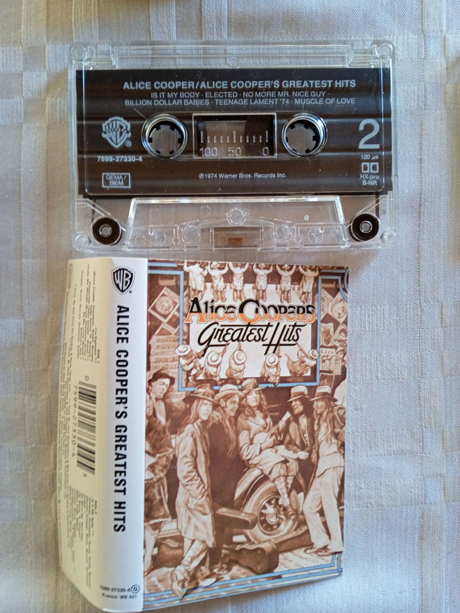 C- KASETTI: ALICE COOPER : GREATEST HITS