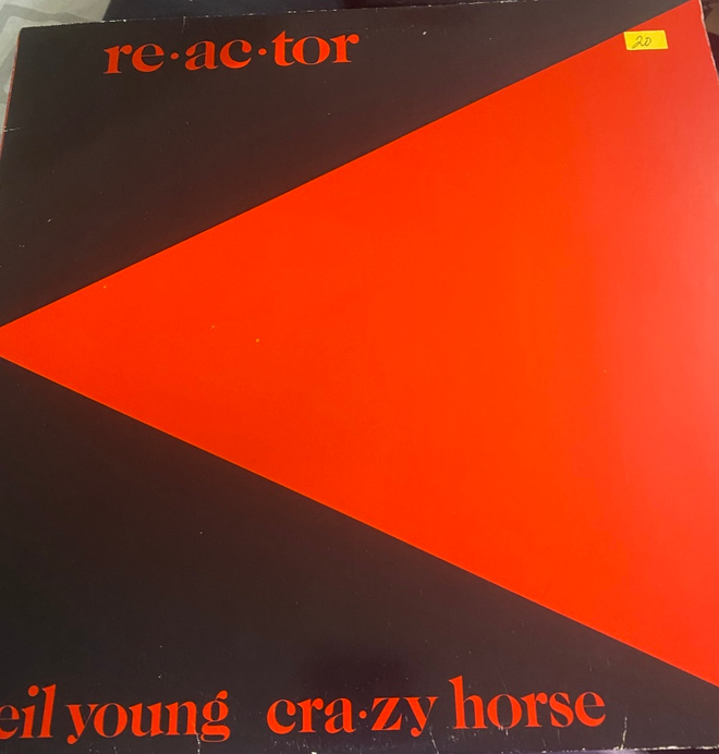 Neil Young & Crazy Horse: Reactor 1981 LP