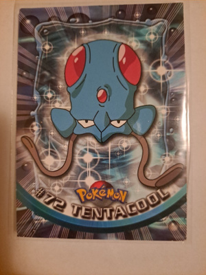 Pokemon Topps keräilykortti #72 Tentacool