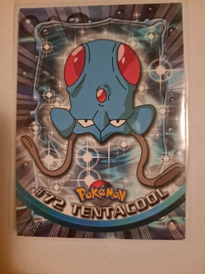 Pokemon Topps keräilykortti #72 Tentacool