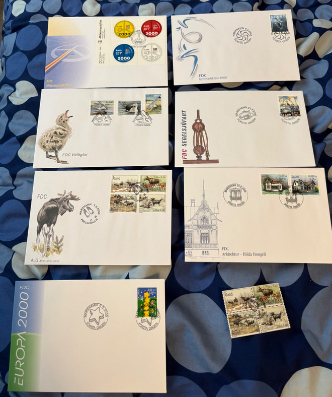 Fdc kuoria 2000 Åland
