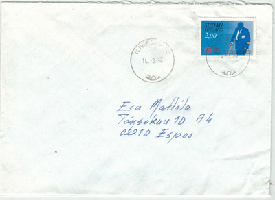 1990 sotainvalidit kaunis kirje