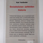 Karl Vorländer : Sosialististen aatteiden historia - pikkukuva 2