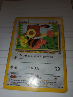Sentret #63 Pokemon Neo Discovery Non Holo Common card