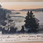 Parainen, talas, lahti auringon laskiessa, p. 19? - pikkukuva 1
