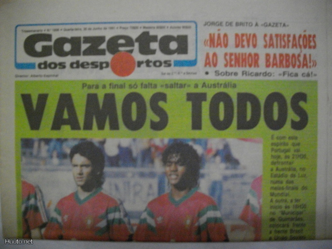 Gazeta dos desportos - Junho 1991 (20.3)