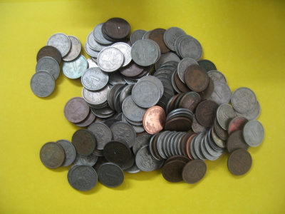 1 markka kolikot 150 kpl - 1928-1943