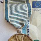 VANHA Mitali Ansiomitali Suomen Urheilu Isänmaa - pikkukuva 1