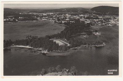 Kuopio Väinölänniemi ilmakuva Karhumäki