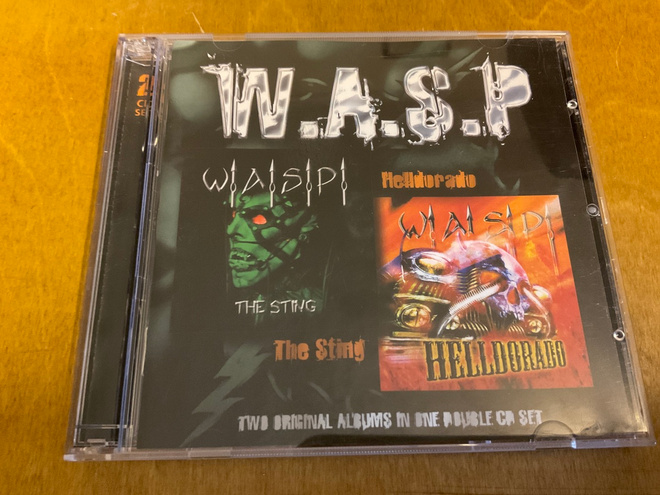 WASP - The Sting / Helldorado  (2cd)