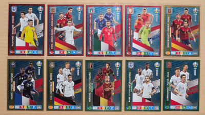 2020 Panini Adrenalyn XL UEFA Euro 2020 Preview Soccer