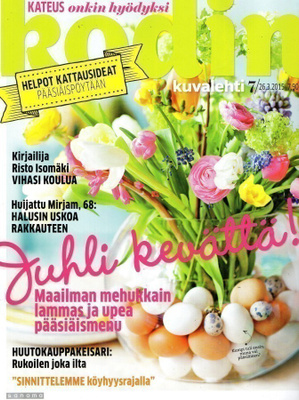 Kodin Kuvalehti n:o 7 2015 Mirjam: Huijari rikkoi sydämeni.