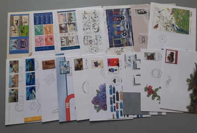 FDC Suomi erä 2003, 17eril, blokki vihko ym