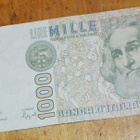 Marco Polo sarjan 1000 liiran seteli - pikkukuva 1