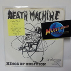 KINGS OF OBLIVION - DEATH MACHINE M-/EX+ LIGHT BLUE VINYL 7" - pikkukuva 1