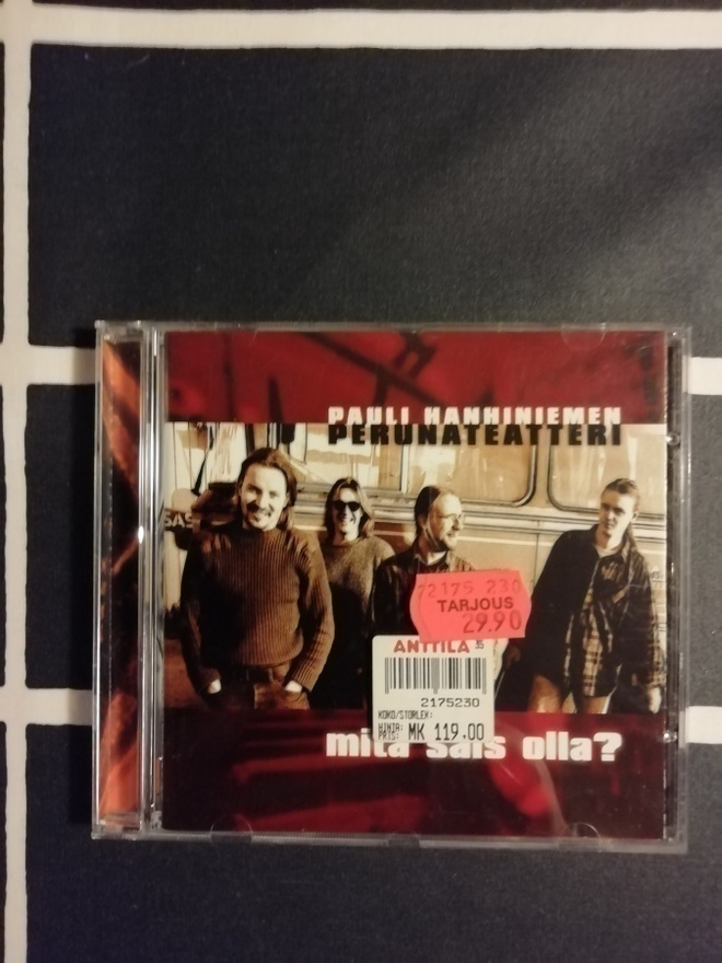 Pauli Hanhiniemen Perunateatteri. Mitä sais olla? v. 1996.