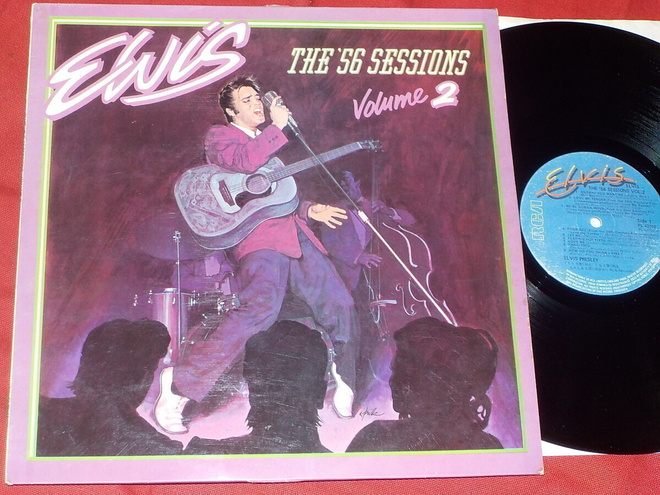 ELVIS - The '56 Sessions Vol. 2 - LP 1978 rockabilly EX
