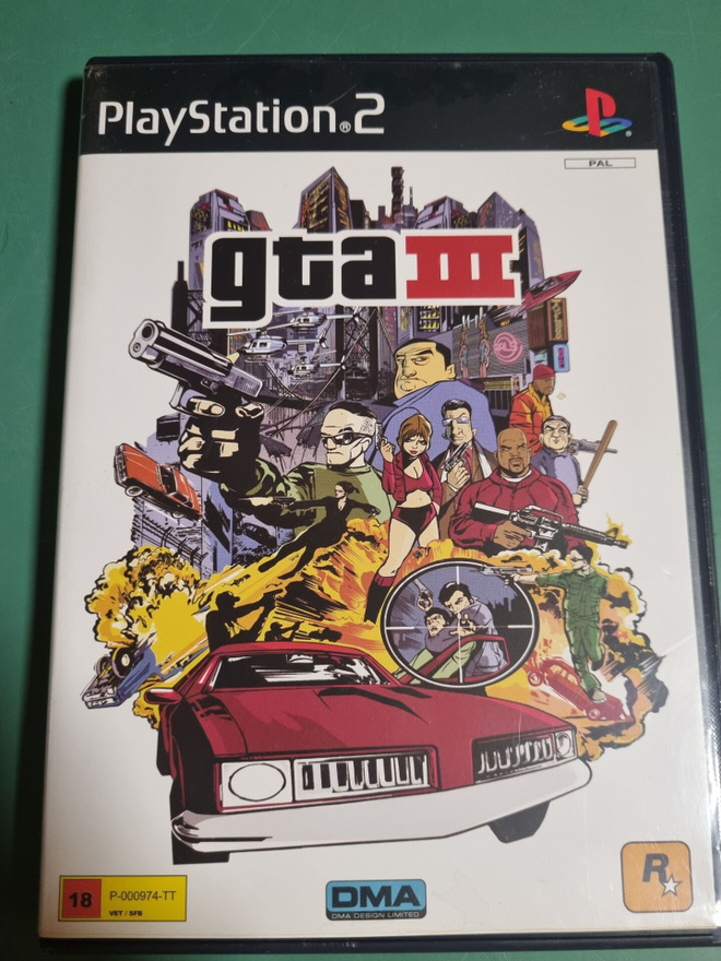 Grand Theft Auto 3 (GTA3) - PS2