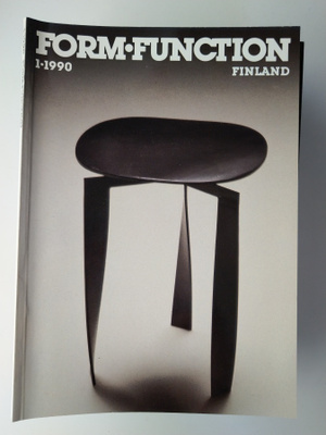 Form Function Finland 1990 vajaa vuosikerta 2 lehteä