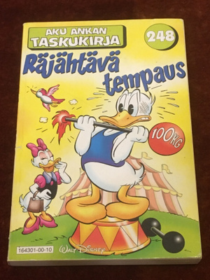 AKU ANKAN TASKUKIRJA - 248 - RÄJÄHTÄVÄ TEMPAUS