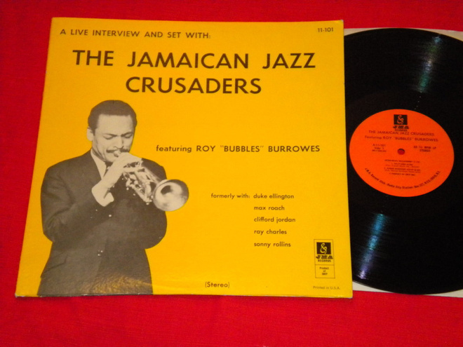 THE JAMAICAN JAZZ CRUSADERS - LP 1969 jazz EX