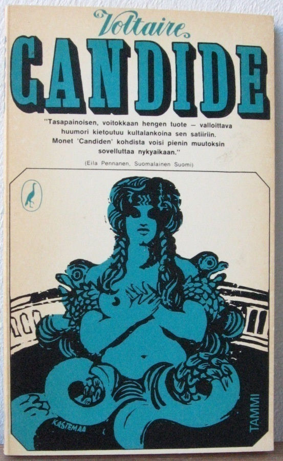 Voltaire: Candide, Tammi 1967. 2p. 135 s.