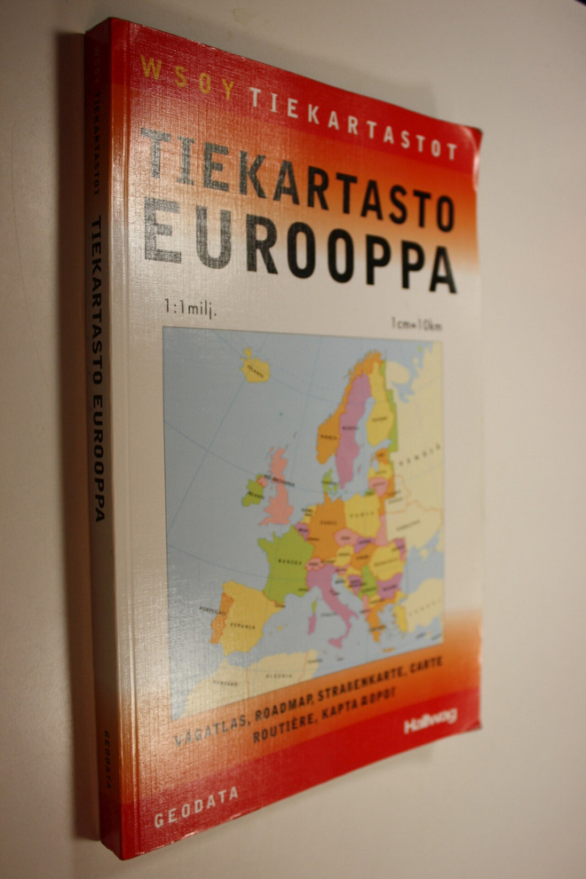 Tiekartasto Eurooppa = Vägatlas = Road map = Strassenkart...