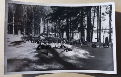 Nurmes, Sankaripatsas v. 1943, valokuva, arkistokappale