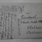 Berliini, Hindenburgin näköispatsas, mv pk, 1923 Suomeen - pikkukuva 2