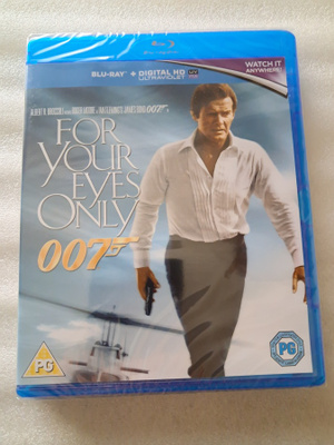 For your eyes only Blu-Ray Uusi