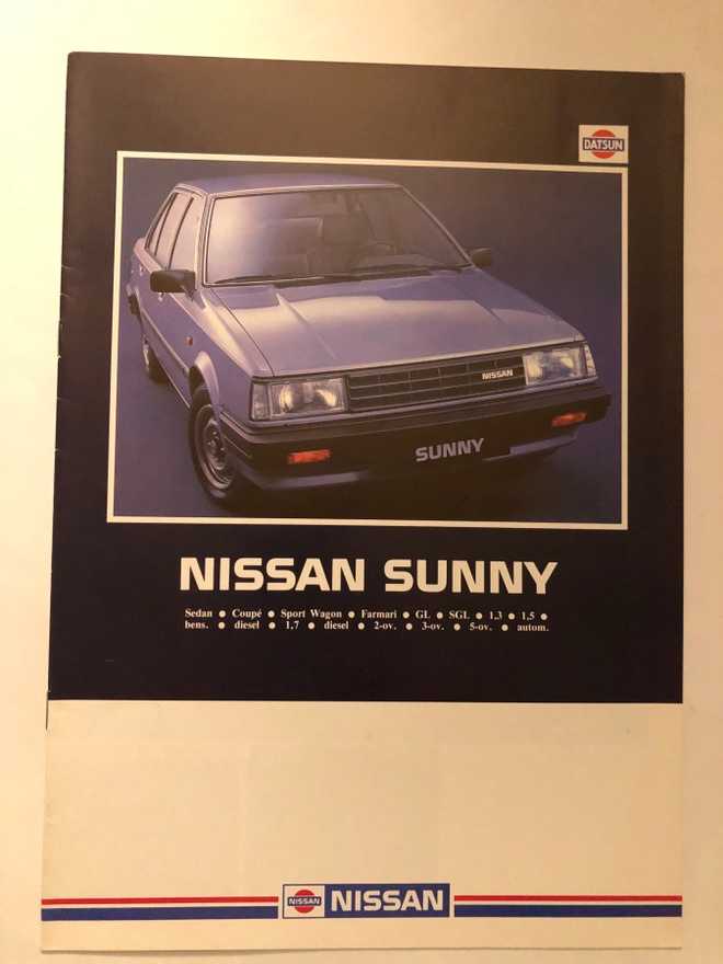 Myyntiesite - Nissan Sunny - 1984