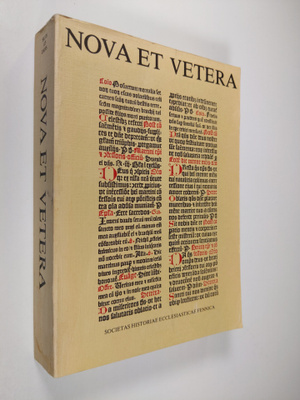 Nova et vetera : studia in honorem Martti Parvio