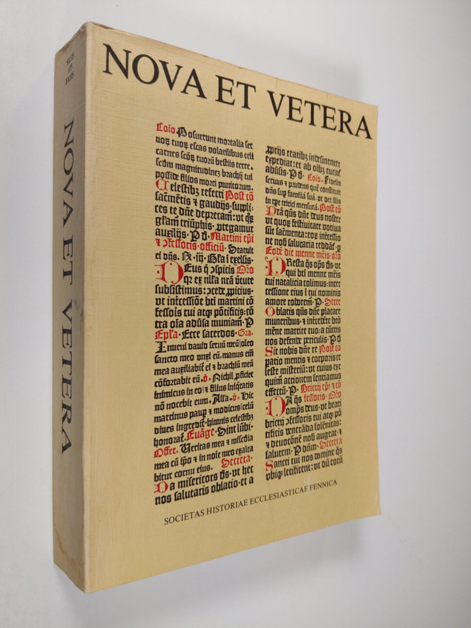 Nova et vetera : studia in honorem Martti Parvio