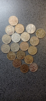 19 kpl kolikot (1 markka)