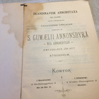 S. GUMAELIUS SKANDINA VISK ANNONSTAXA NYA ANNONSBYRÅN 1893 - pikkukuva 2