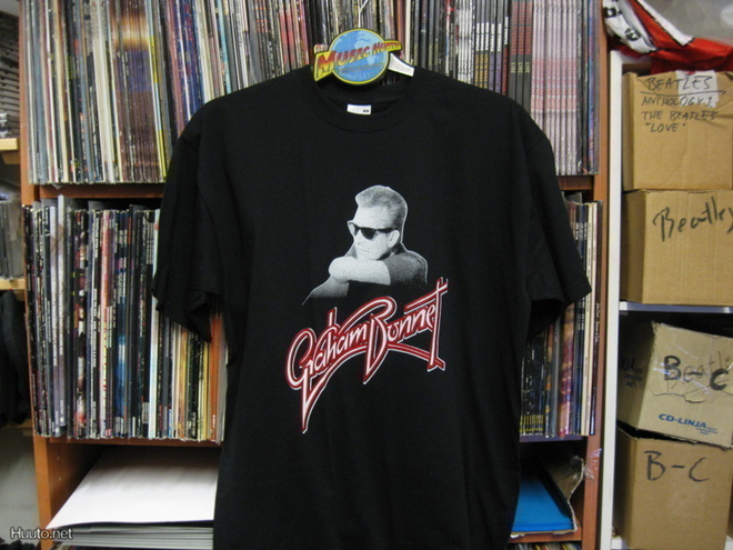 GRAHAM BONNET KIERTUE T-PAITA L  TAI XXL KOKO UUSI (W)