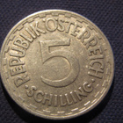 5 schilling  1952. Itävalta-Austria - pikkukuva 1