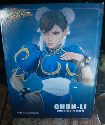 STREET FIGHTER Pcs collectables CCHUN LI- HEAD HUNTER STORE.