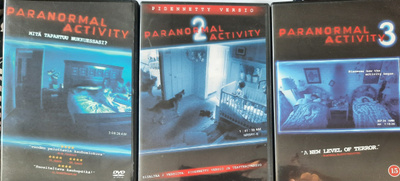 PARANORMAL ACTIVITY 1 - 3 DVD