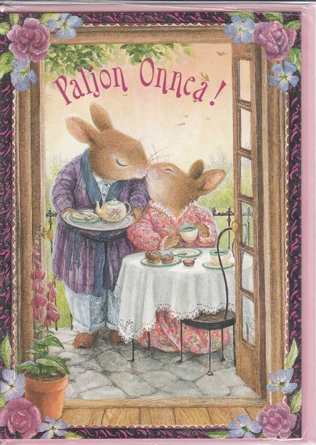 Susan Wheeler: Paljon Onnea (isohko taittokortti)