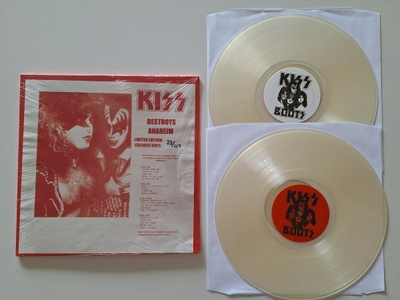 Kiss Destroys Anaheim Kirkkaat vinyylit 2 * LP