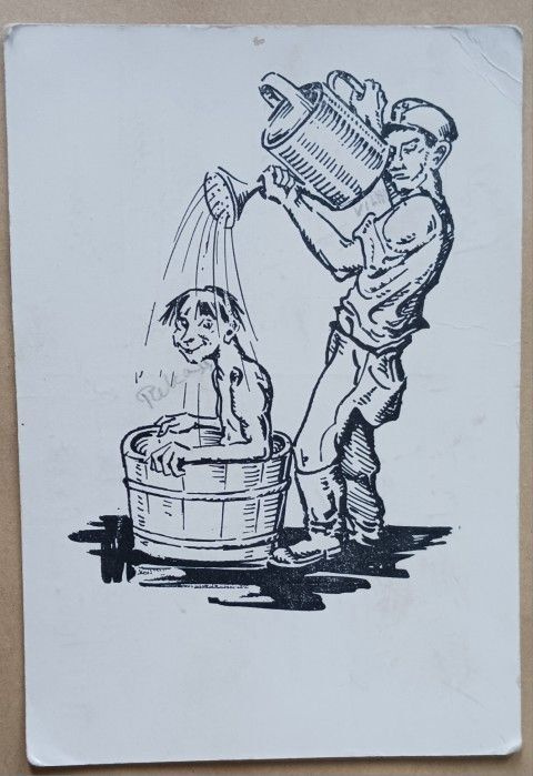 Kunnon suihku kenttäoloissa, Kenttäpostia 1941