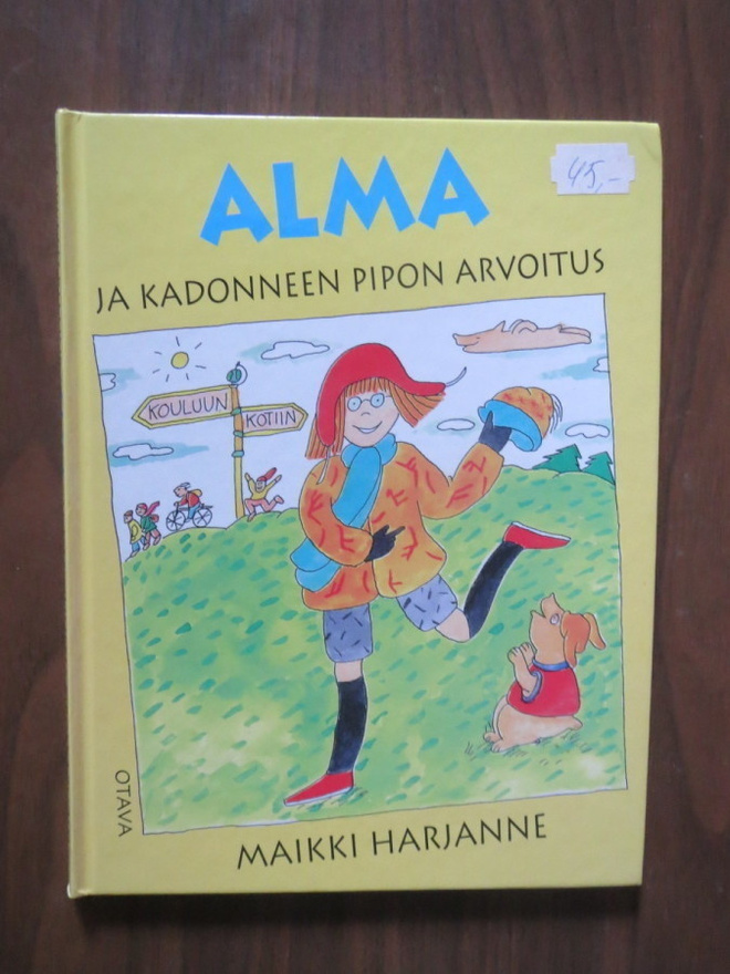 Maikki Harjanne: Alma ja kadonneen pipon arvoitus