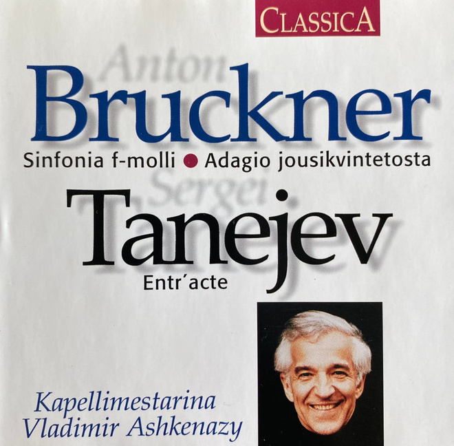 Bruckner- Sinfonia f-molli … CD