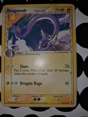 Dragonair 41/113 Pokemon Delta Species card
