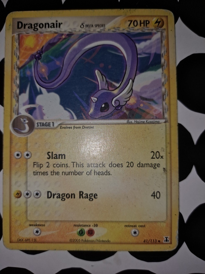 Dragonair 41/113 Pokemon Delta Species card