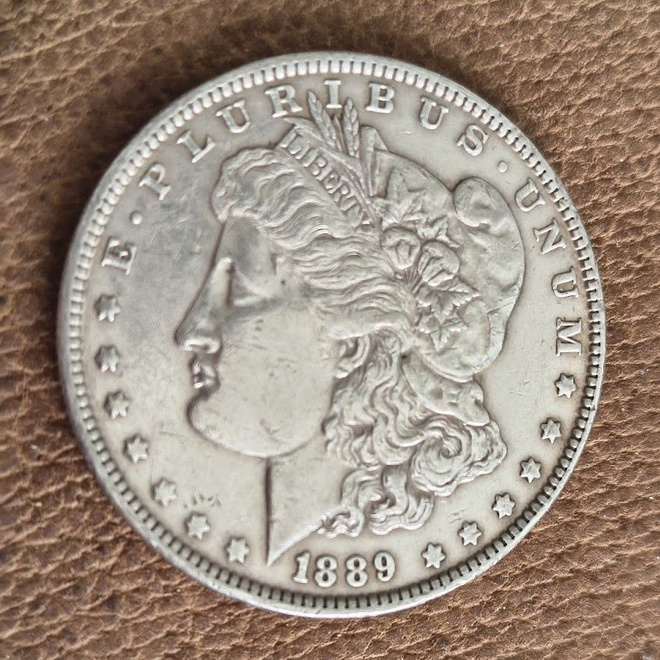 USA 1889 Morgan dollari - hopeaa